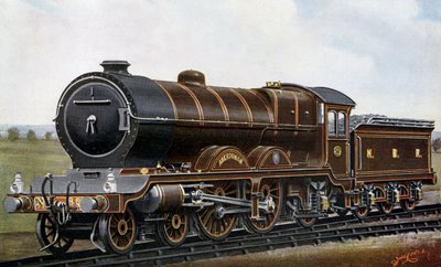 Across the Fourth Bridge: The Aberdonian "Atlantic" type Engine for the North British Railway by Edwin Thomas Rudd