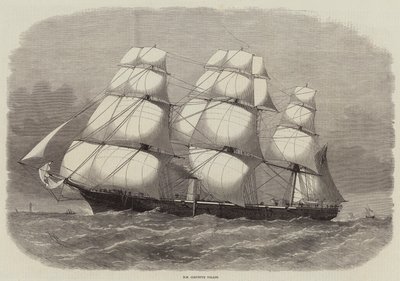 HM Corvette Volage by Edwin Weedon
