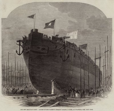 The New Iron-Clad Fleet, Launch of Her Majesty