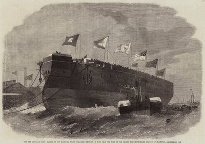 The New Iron-Clad Fleet, Launch of Her Majesty