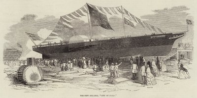 The New Steamer, City of Paris by Edwin Weedon