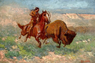 A Young Arapaho by Edwin Willard Deming