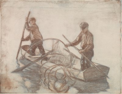 Boys Fishing by Eero Järnefelt