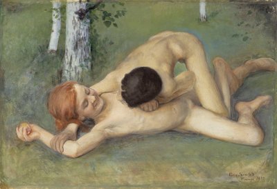Children Playing by Eero Järnefelt
