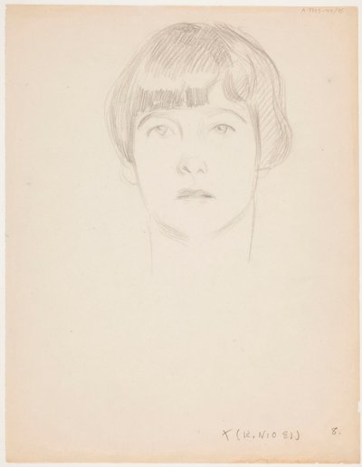 Head of a Girl by Eero Järnefelt