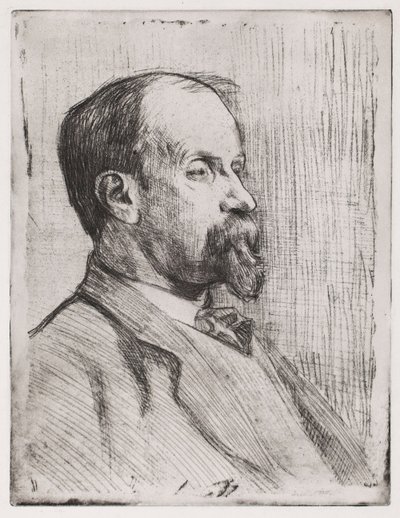 Portrait of Juhani Aho by Eero Järnefelt