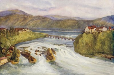 The Rhine: The Falls of the Rhine, Schaffhausen by Effie Jardine