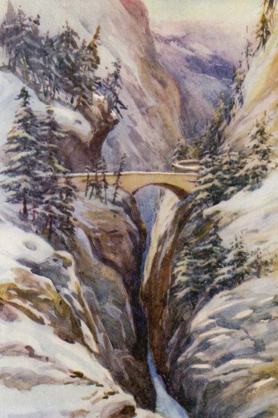 The Rhine: The Gorge of the Via Mala by Effie Jardine
