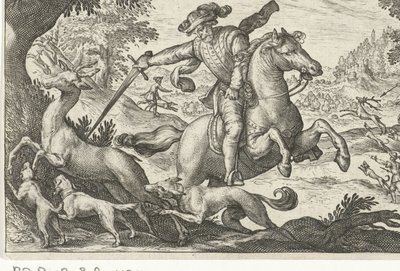 Deer Hunt by Egbert Jansz.