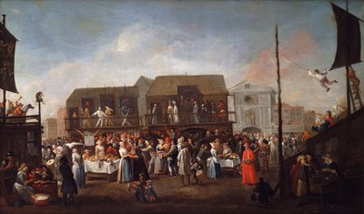 Bartholomew Fair by Egbert van Heemskerck