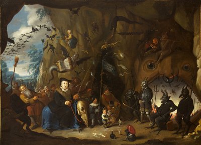 Luther in Hell by Egbert van Heemskerk the Younger