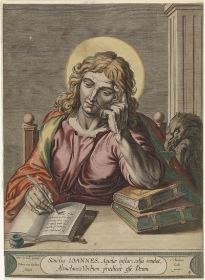 Evangelist John by Egbert van Panderen