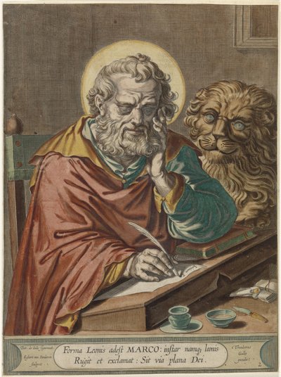 Evangelist Mark by Egbert van Panderen