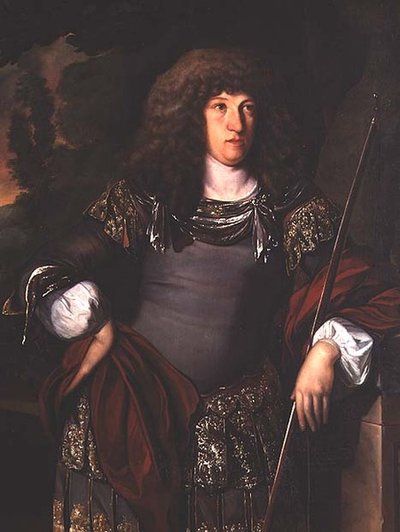 Portrait of a Gentleman Wearing Classical Costume by Eglon Hendrick van der Neer