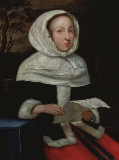 Portrait of a Seated Lady Reading a Letter by Eglon van der Neer