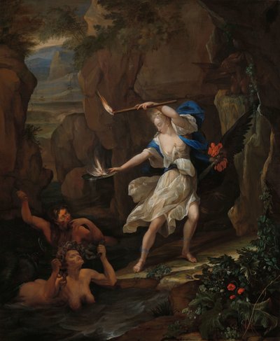 Circe Punishes Glaucus by Turning Scylla into a Monster by Eglon van der Neer