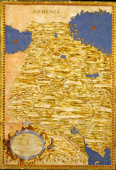 Middle East: Georgia, Armenia, Iraq, Western Iran by Egnazio Danti