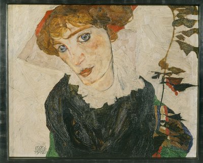 Portrait of Wally Neuzil by Egon Schiele