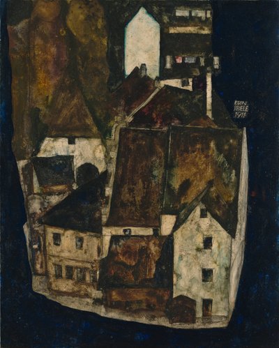 Dead City III by Egon Schiele