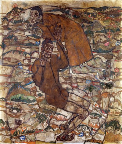 Levitation (The Blind II) by Egon Schiele