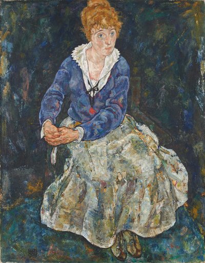 Portrait of Edith Schiele, Artist