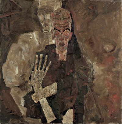 Self Seers II (Death and Man) by Egon Schiele