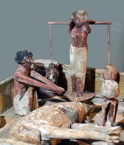 Model of a butcher