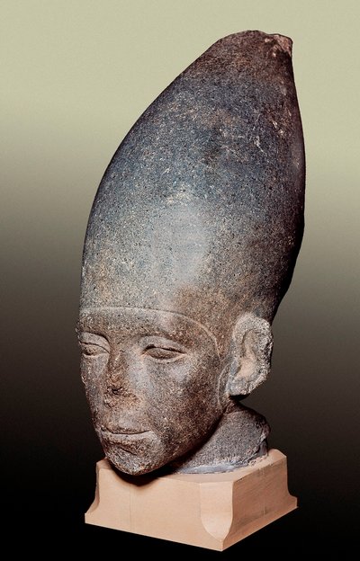 Portrait of Amenemhat I by Egyptian 12th Dynasty