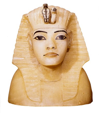 Canopic Vase of Tutankhamun by Egyptian 18th Dynasty