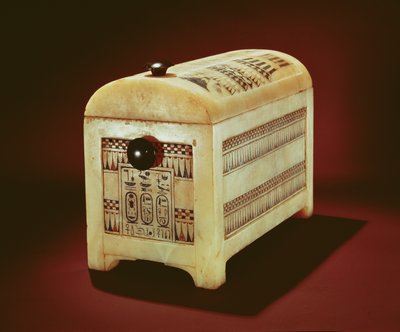 Casket, from the Tomb of Tutankhamun, New Kingdom by Egyptian 18th Dynasty