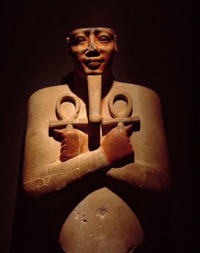 Osiriac Pillar of Sesostris I by Egyptian 18th Dynasty