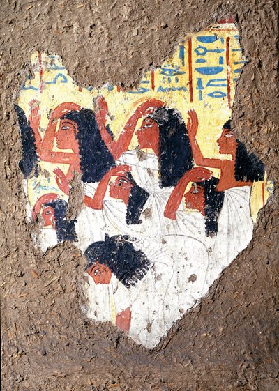 Fresco of the Tomb of the Painter Maia by Egyptian 18th Dynasty