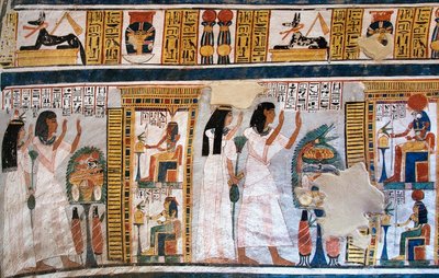 Egyptian Antiquity: People of the Tomb of Roy by Egyptian 18th Dynasty
