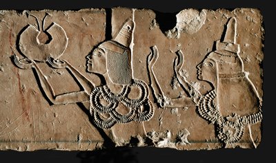 Eje and Ti Receive Their Golden Reward by Egyptian 18th Dynasty