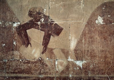 Exchanging food (detail) by Egyptian 18th Dynasty