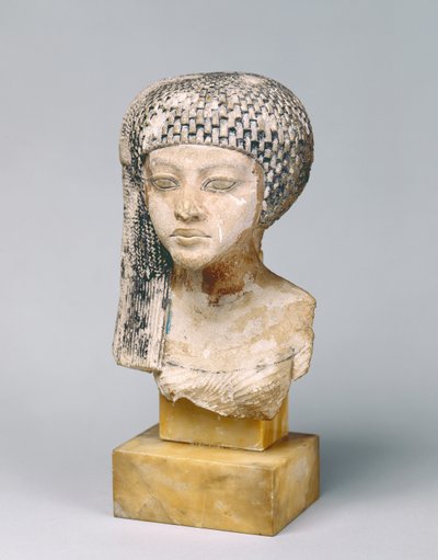 Head of Amarna Princess, c.1353-37 BC by Egyptian 18th Dynasty