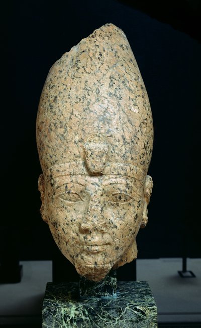 Head of Hatshepsut or Tuthmosis II (New Kingdom) by Egyptian 18th Dynasty