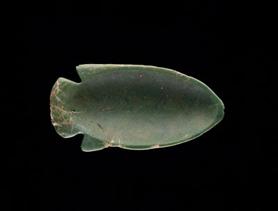 Inside of a Fish-Shaped Dish by Egyptian 18th Dynasty