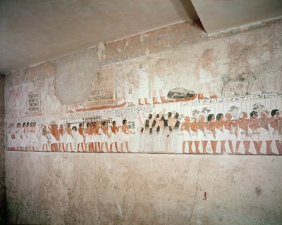 Interior of the Tomb of Ramose, New Kingdom, c.1360 BC by Egyptian 18th Dynasty