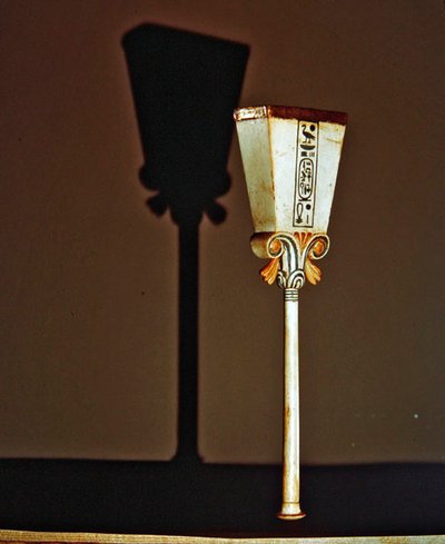 Papyrus burnisher, from the Tomb of Tutankhamun, New Kingdom by Egyptian 18th Dynasty