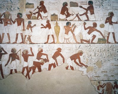 Potters and Workers by Egyptian 18th Dynasty