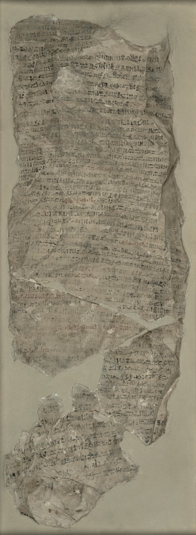 Sinuhe Ostracon, New Kingdom by Egyptian 18th Dynasty