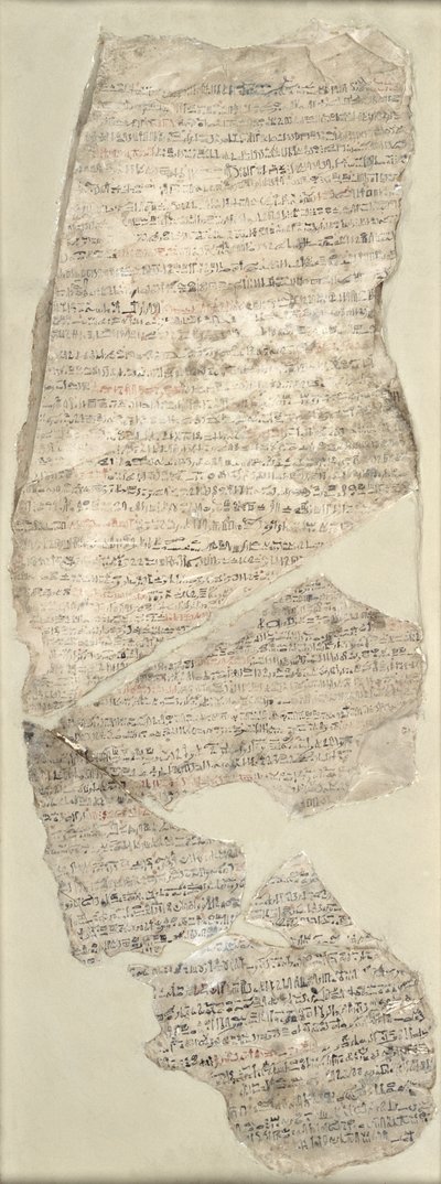 Sinuhe Ostracon, New Kingdom by Egyptian 18th Dynasty