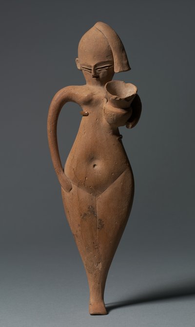 Statuette of a Serving Girl by Egyptian 18th Dynasty