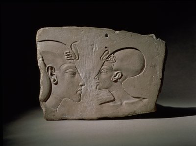 The Wilbour Plaque, from modern Amarna, New Kingdom by Egyptian 18th Dynasty