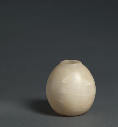 Vessel in the Form of an Ostrich Egg, New Kingdom, c.1540-1296 BC by Egyptian 18th Dynasty