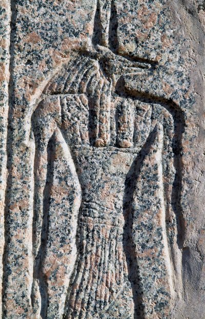 Depiction of Anubis, Detail by Egyptian 19th Dynasty