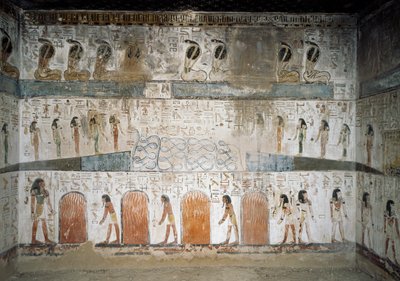 Cobra, Rescuing Survivors of Revolt Against God Sol (detail) by Egyptian 19th Dynasty