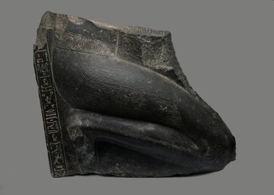 Kneeling statue of Khaemwaset by Egyptian 19th Dynasty