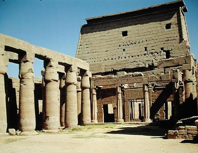 Peristyle Court by Egyptian 19th Dynasty